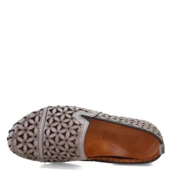 New Spring Step Women's , Flowerflow Slip-On Charcoal