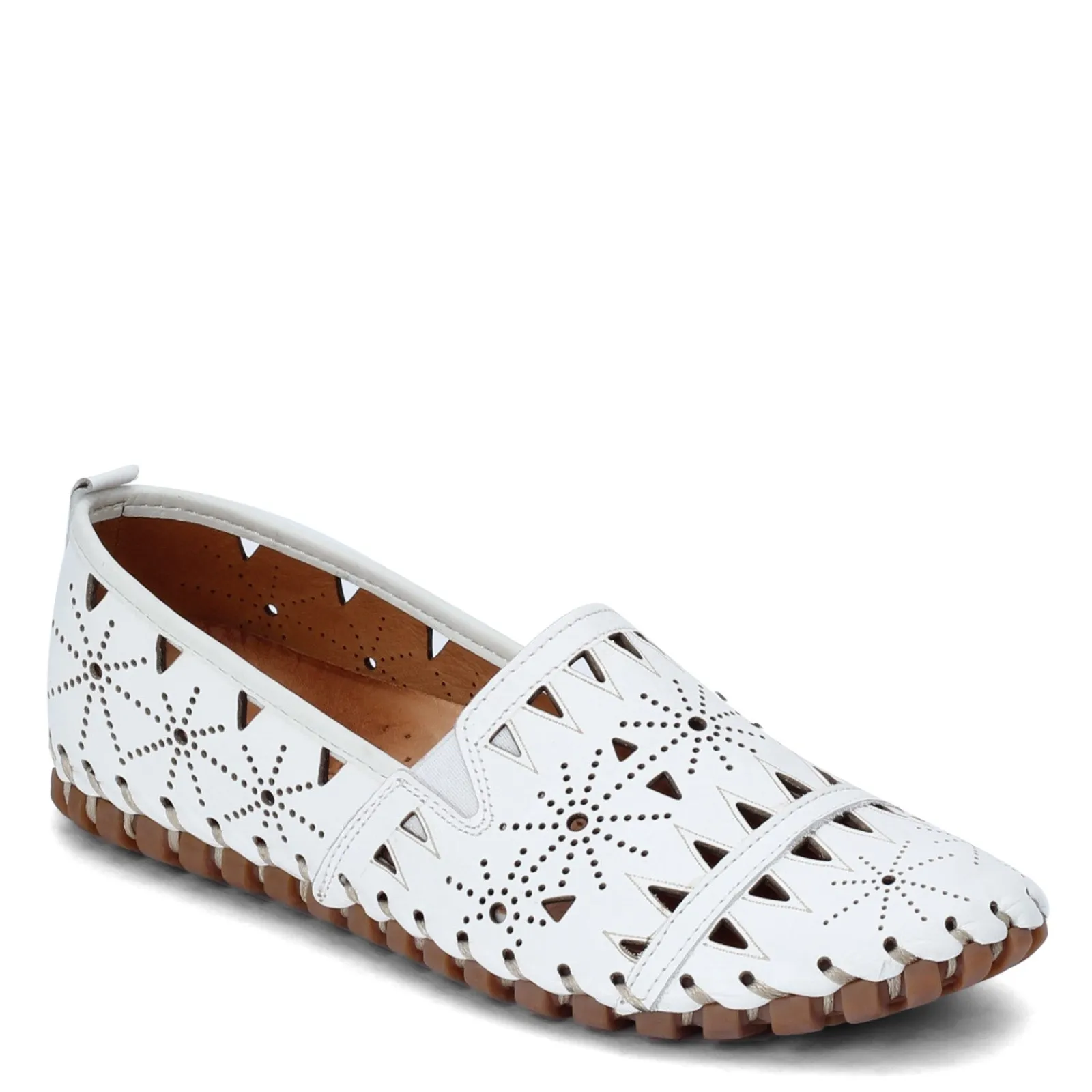Outlet Spring Step Women's , Fusaro Slip-On White