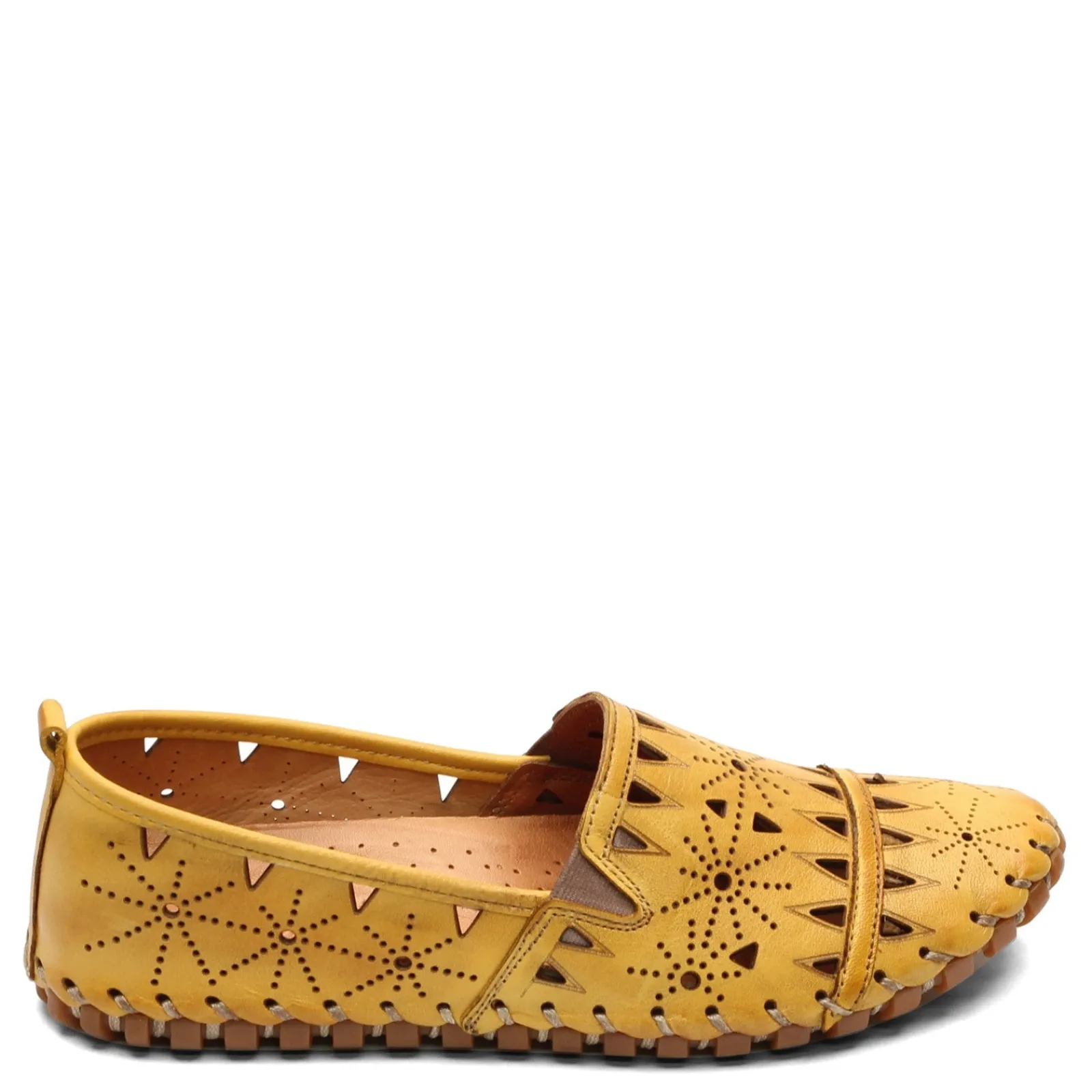 Outlet Spring Step Women's , Fusaro Slip-On Yellow