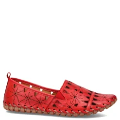 Clearance Spring Step Women's , Fusaro Slip-On Red