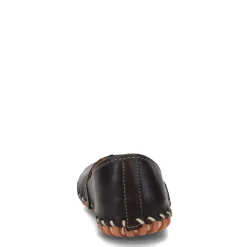 New Spring Step Women's , Kathaleta Slip-On Black Leather