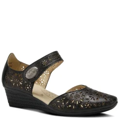 Hot Spring Step Women's , Nougat Slip-On Black
