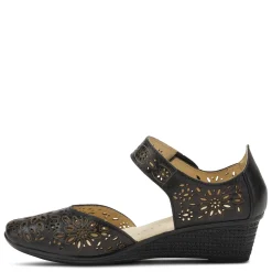 Hot Spring Step Women's , Nougat Slip-On Black