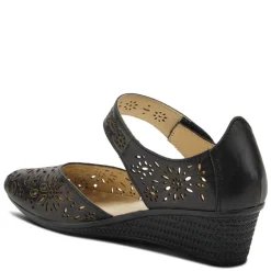 Hot Spring Step Women's , Nougat Slip-On Black