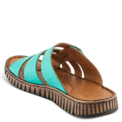 Hot Spring Step Women's , Olly Sandal Mint Green