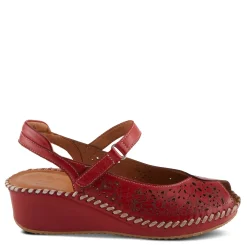 Hot Spring Step Women's , Santonio Sandal Red