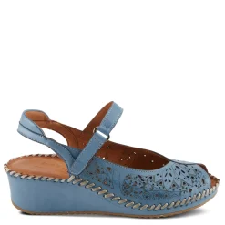 Spring Step Women's , Santonio Sandal Blue