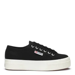 New Superga Women's , 2740 Platform Sneaker Black