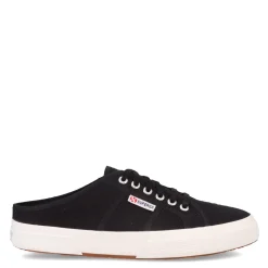 New Superga Women's , 2402 Sneaker Mule Black White
