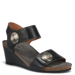 Online Taos Women's , Carousel 3 Sandal Black