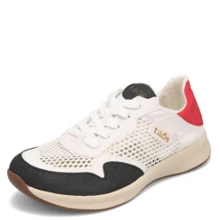 Best Taos Women's , Direction Sneaker White/Red Multi