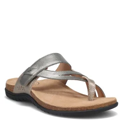 Online Taos Women's , Perfect Sandal Grey Champagne Metallic
