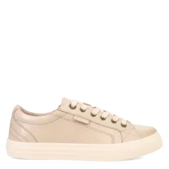 Best Taos Women's , Plim Soul Lux Sneaker Oyster Leather