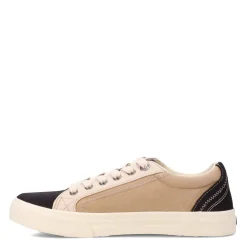 Outlet Taos Women's , Plim Soul Sneaker Black/Tan Multi
