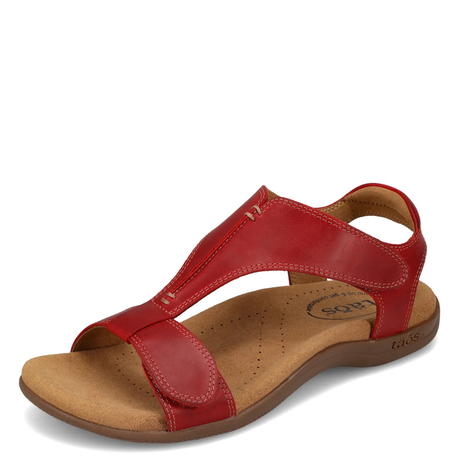 Best Taos Women's , The Show Sandal Red