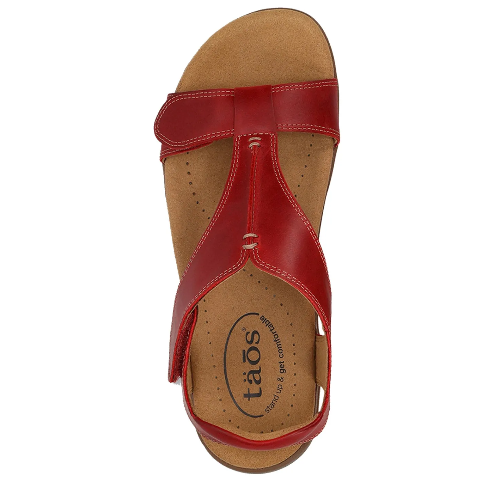Best Taos Women's , The Show Sandal Red