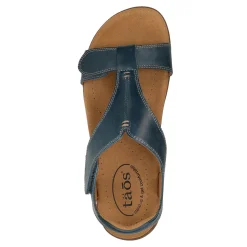 Best Taos Women's , The Show Sandal Petrol Blue