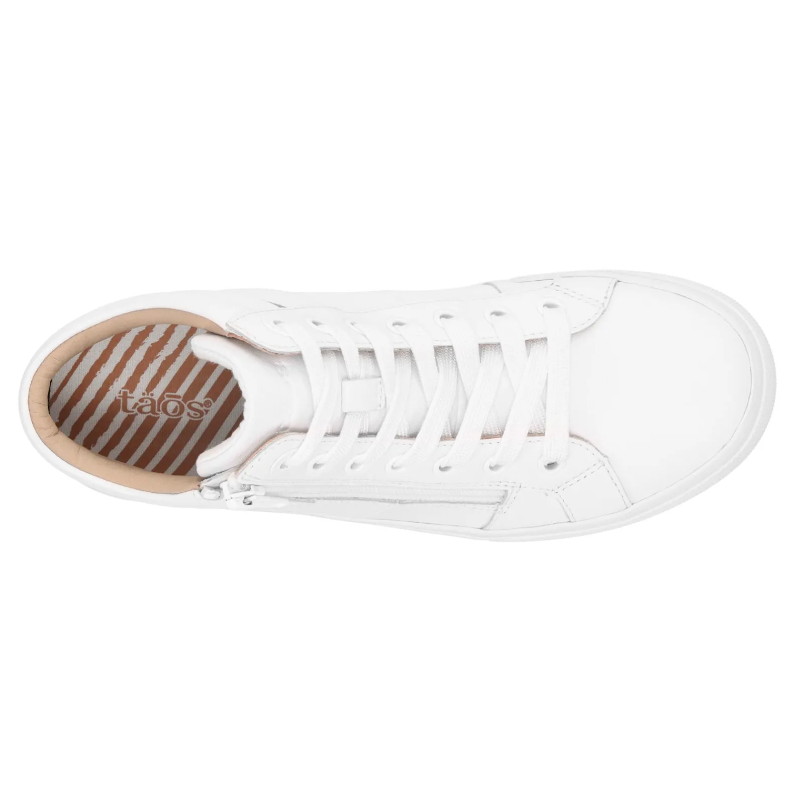 Outlet Taos Women's , Winner High Top Sneaker White