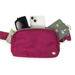 Women's , All You Need Belt Bag with Hair Scarf-The Darling Effect Hot