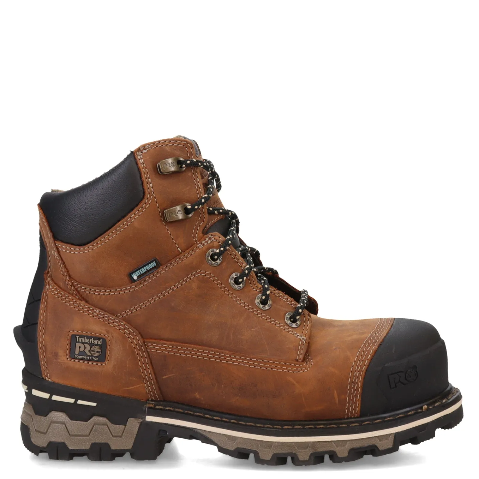 Outlet Timberland Pro Women's , Boondock 6-Inch Composite Toe Waterproof Work Boot Brown