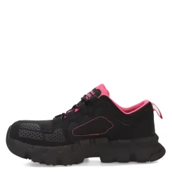 Clearance Timberland Pro Women's , Powertrain EV Composite Toe Work Shoe Black/Pink