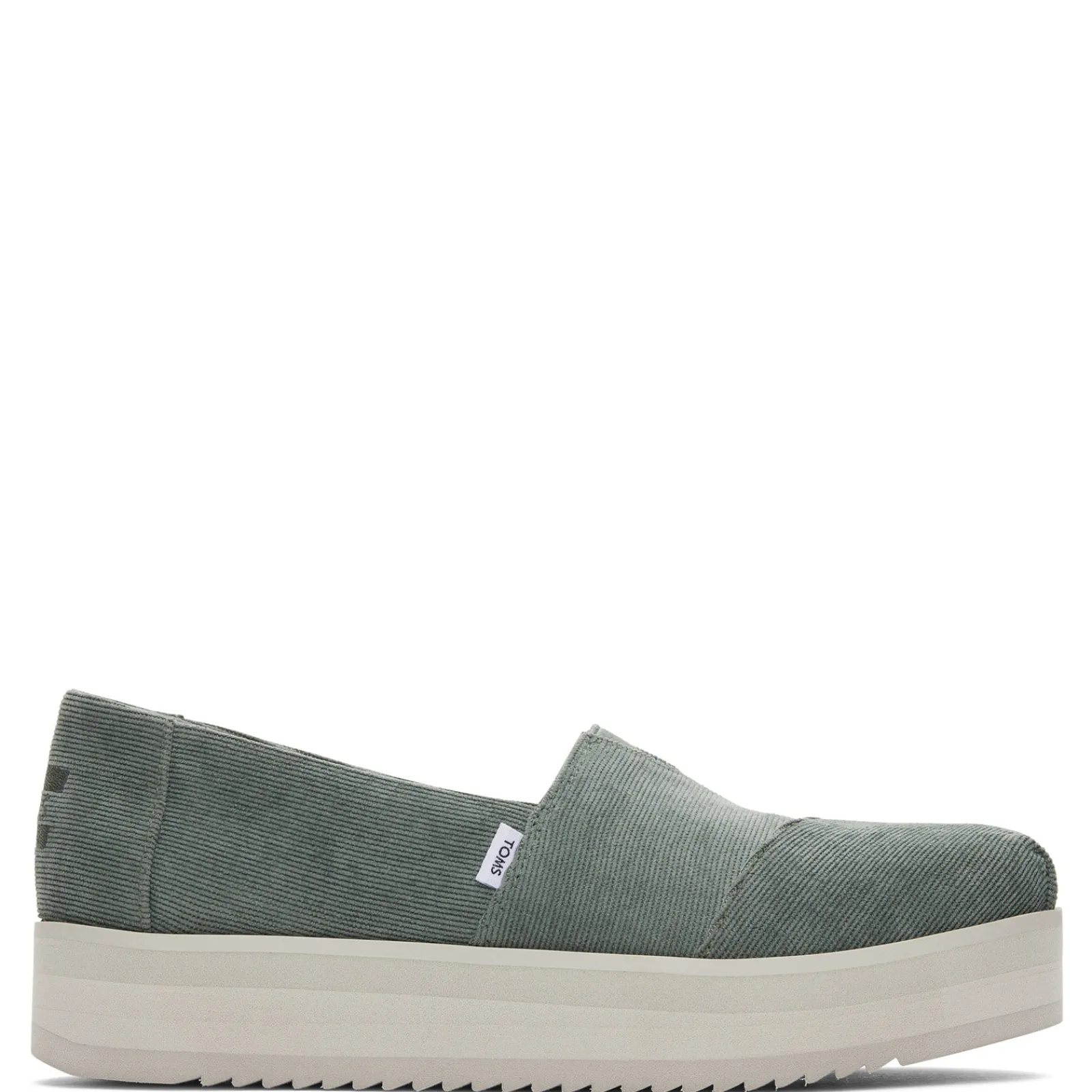 Sale TOMS Women's , Alpargata Midform Slip-On Bonsai Green