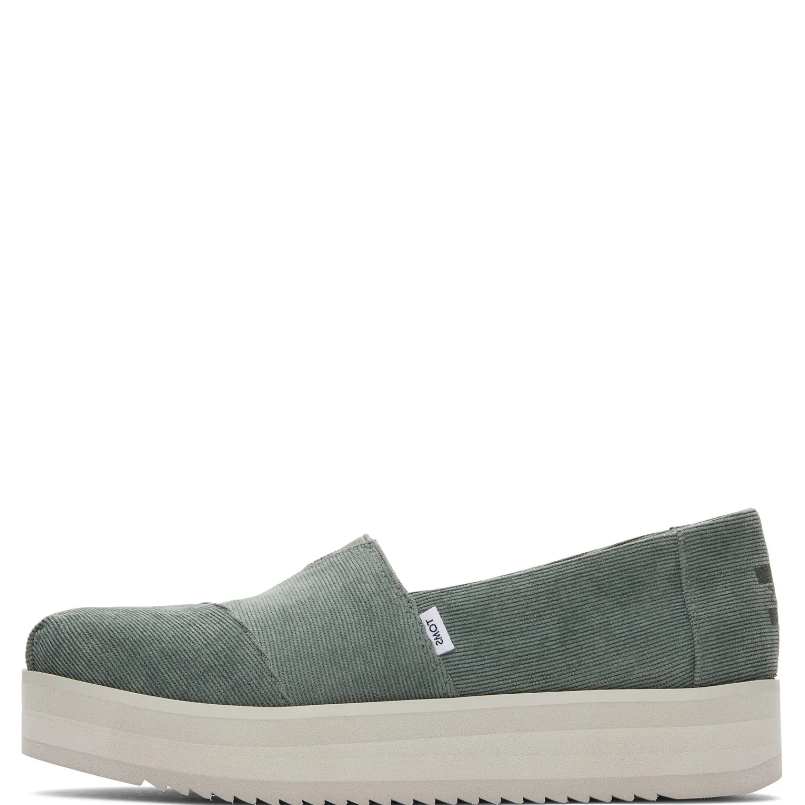 Sale TOMS Women's , Alpargata Midform Slip-On Bonsai Green