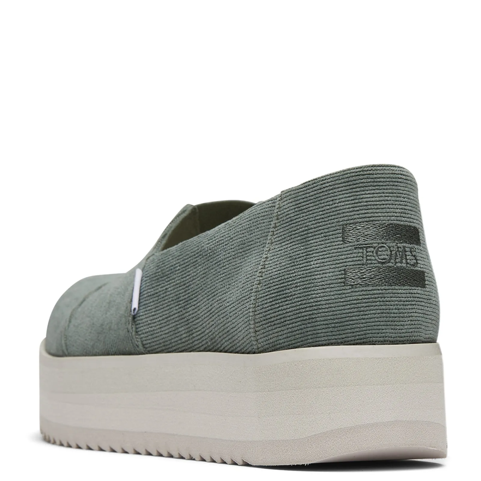 Sale TOMS Women's , Alpargata Midform Slip-On Bonsai Green