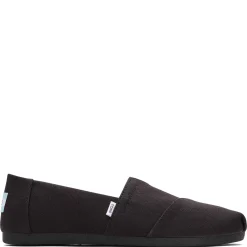 Clearance TOMS Women's , Alpargata Recycled Slip-On - Wide Width Black