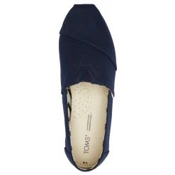 Discount TOMS Women's , Alpargata Recycled Slip-On Navy