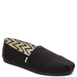 Discount TOMS Women's , Alpargata Recycled Slip-On Black/Black