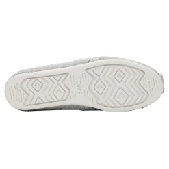 Hot TOMS Women's , Alpargata Slip-On Grey-Christmas Lights