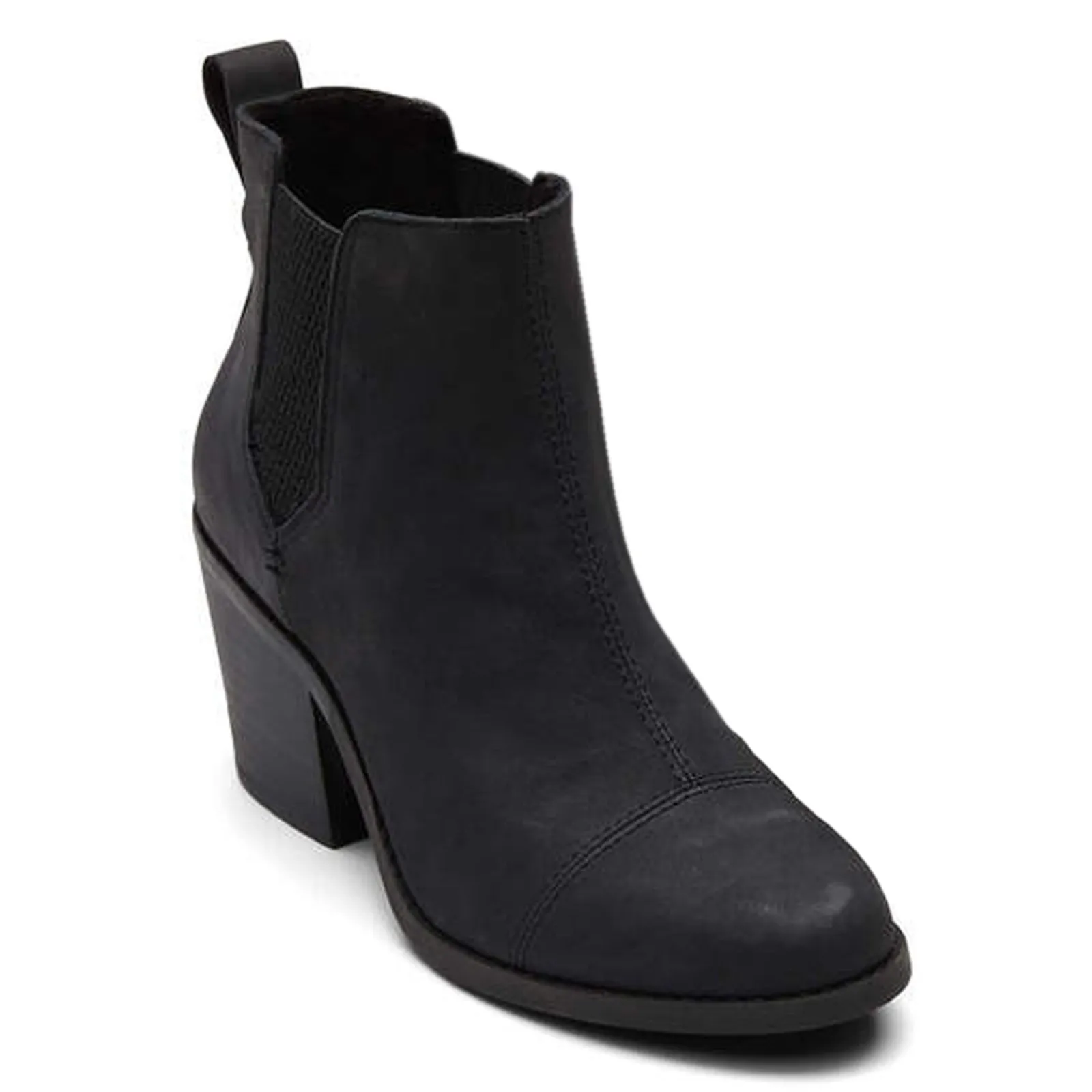 Outlet TOMS Women's , Everly Boot Black Nubuck