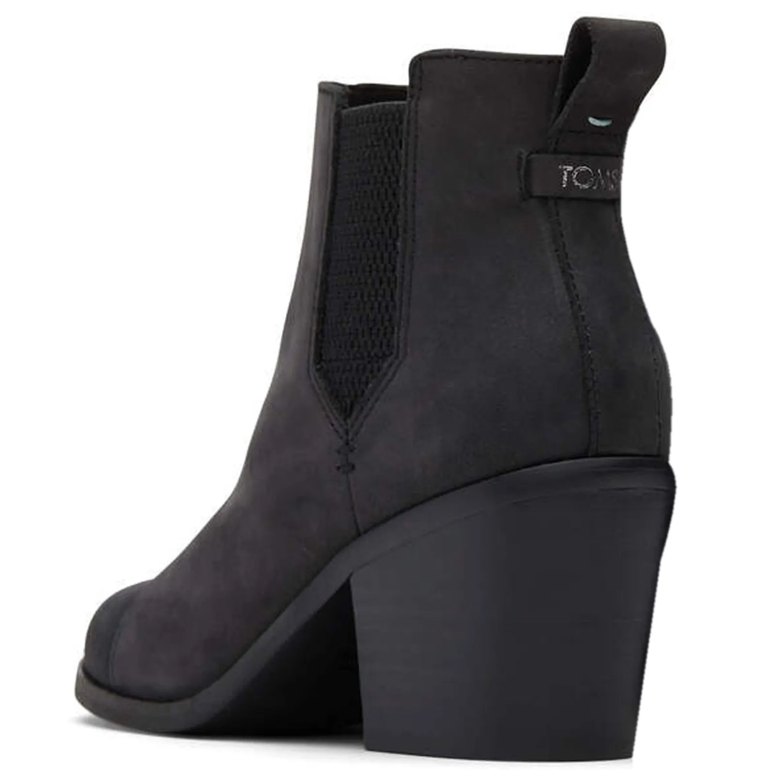 Outlet TOMS Women's , Everly Boot Black Nubuck