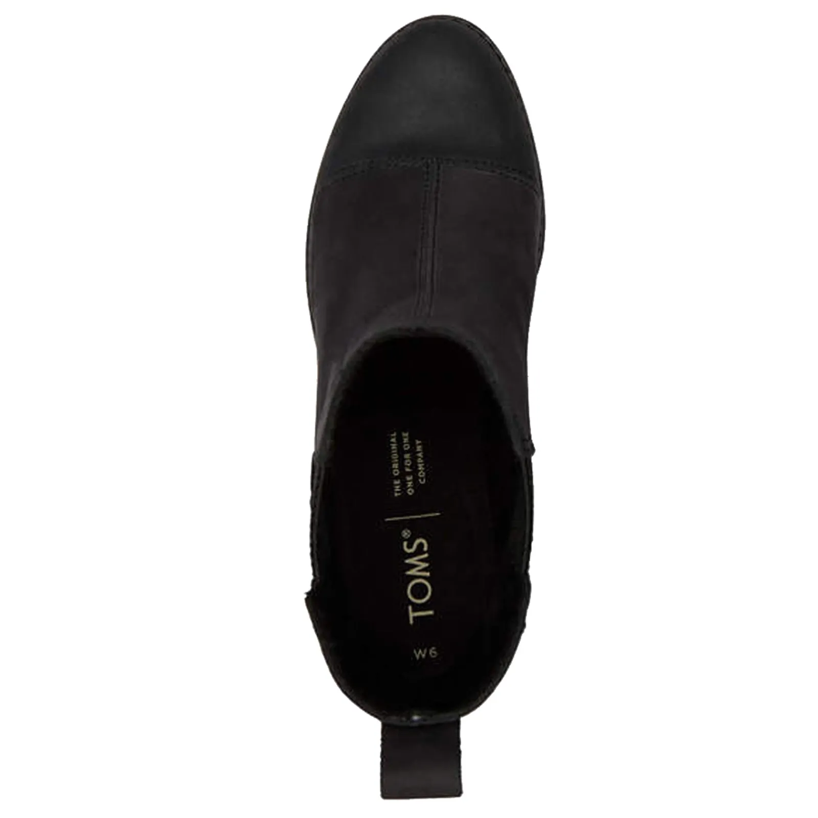Outlet TOMS Women's , Everly Boot Black Nubuck