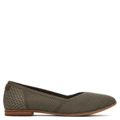 TOMS Women's , Jutti Neat Flat Olive