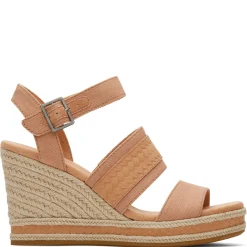 Sale TOMS Women's , Madelyn Sandal Sandy Beige Canvas