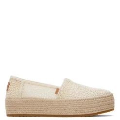 Sale TOMS Women's , Valencia Slip-On Natural Crochet