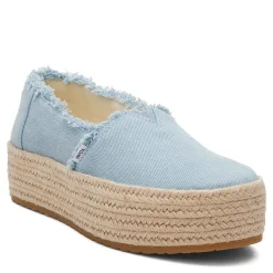 Hot TOMS Women's , Valencia Slip-On Pastel Blue
