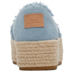 Hot TOMS Women's , Valencia Slip-On Pastel Blue