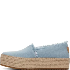 Outlet TOMS Women's , Valencia Slip-On Pastel Blue