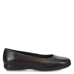 Hot Trotters Women's , Darcey Flat Black Leather
