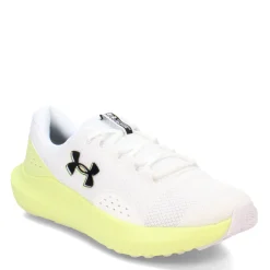 New Under Armour Women's , Charged Surge 4 Running Shoe White/Sonic Yellow/Black