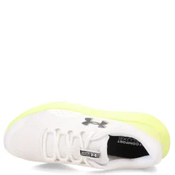 New Under Armour Women's , Charged Surge 4 Running Shoe White/Sonic Yellow/Black
