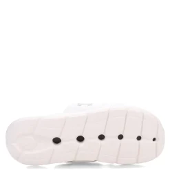 Clearance Under Armour Women's , Ignite 7 Slide Sandal White/ Halo Gray