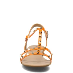 Sale Vaneli Women's , Brunel Sandal Orange Wrinkle Patent
