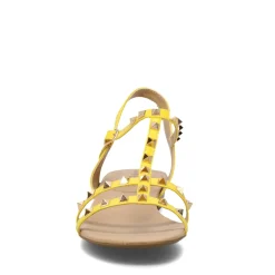 New Vaneli Women's , Brunel Sandal Yellow Patent