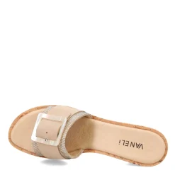Vaneli Women's , Cattee Sandal Camel