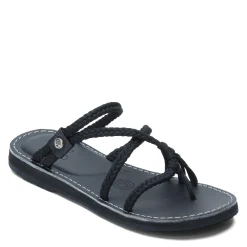 Vines Islandwear Women's Vines, Midnight Slide Sandal Black