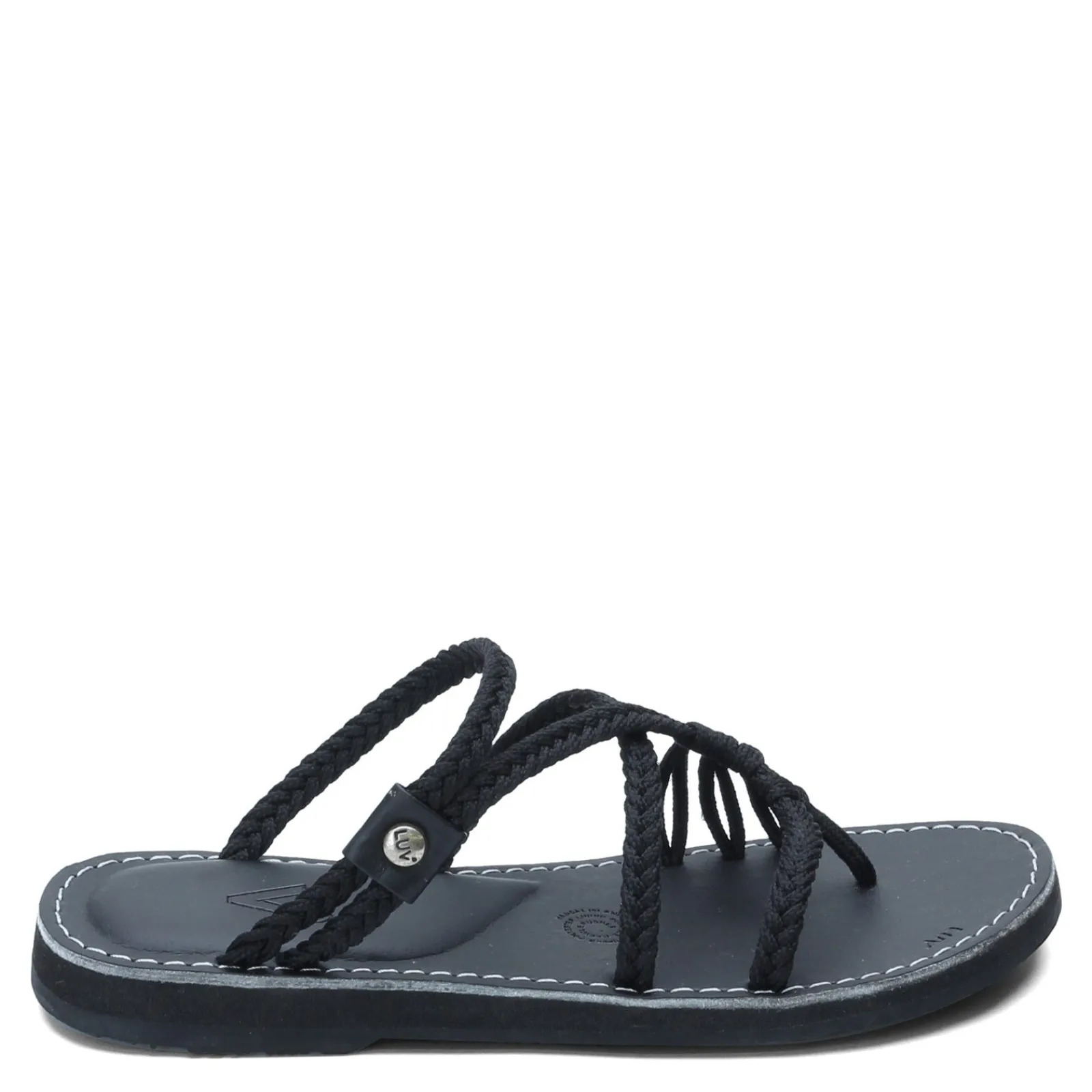 Vines Islandwear Women's Vines, Midnight Slide Sandal Black